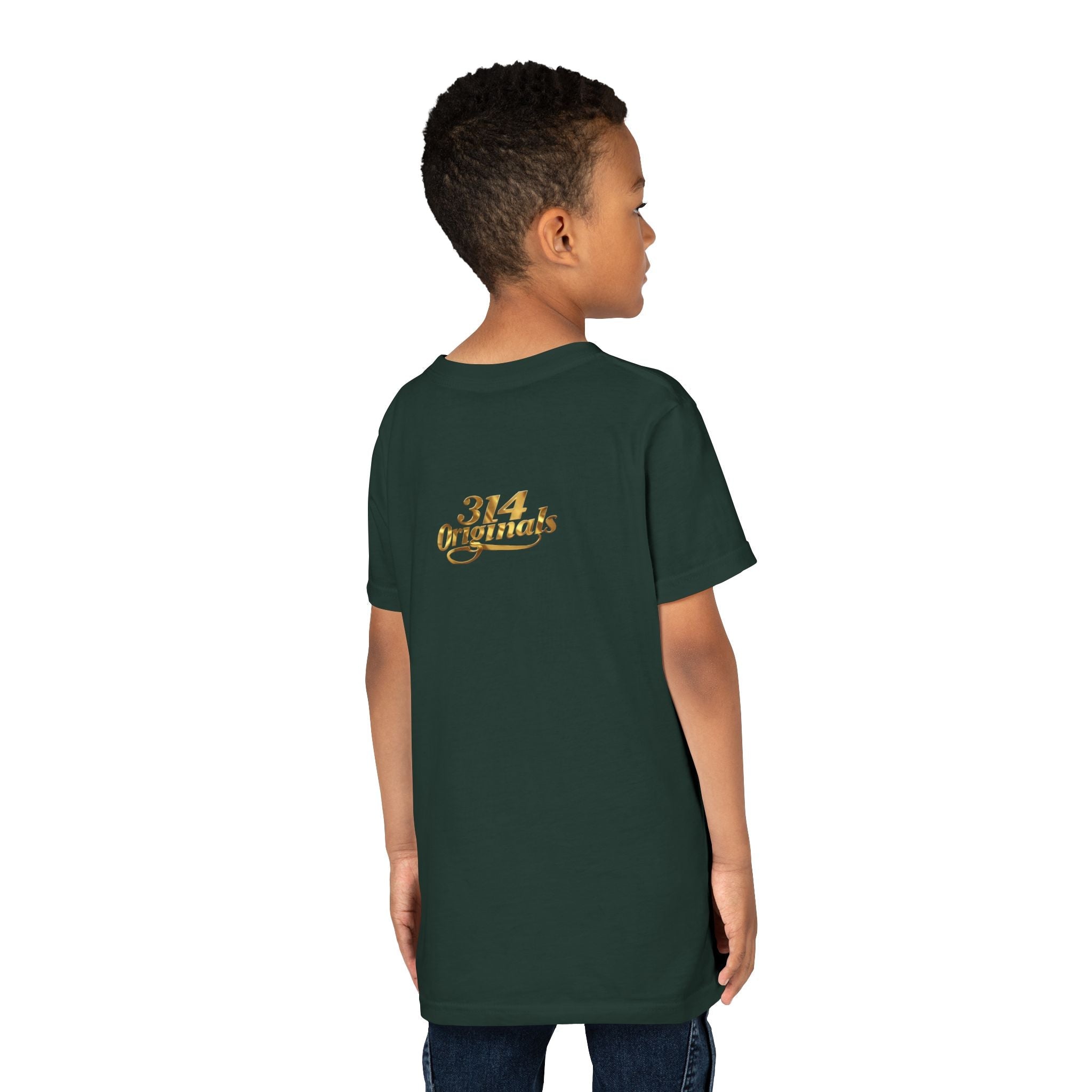 314 Originals Youth Tee - Vintage Cherub Graphic Kids T-Shirt - 314 Originals