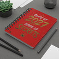 Class of 2027 Book of Secrets Spiral Journal - Red