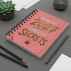 Class of 2027 Book of Secrets Spiral Journal - Pink