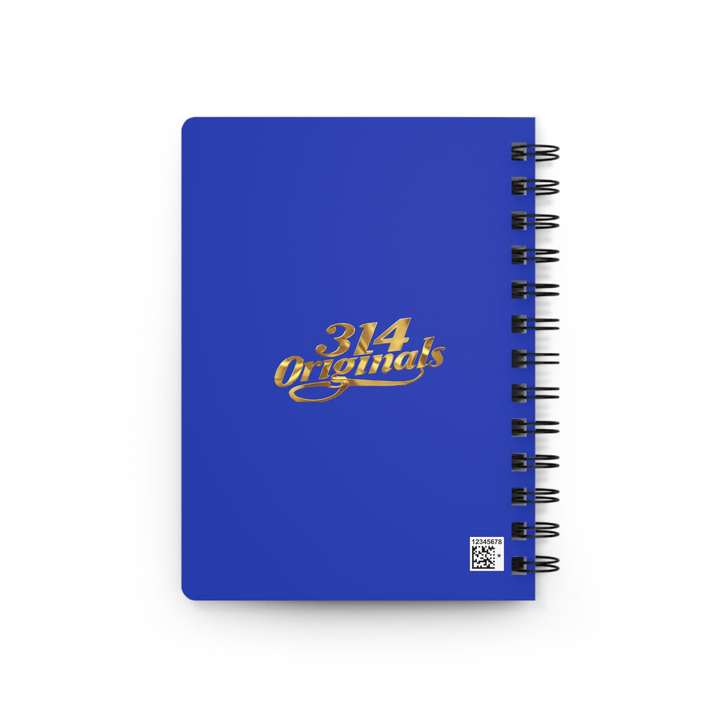 Class of 2027 Book of Secrets Spiral Journal - Blue