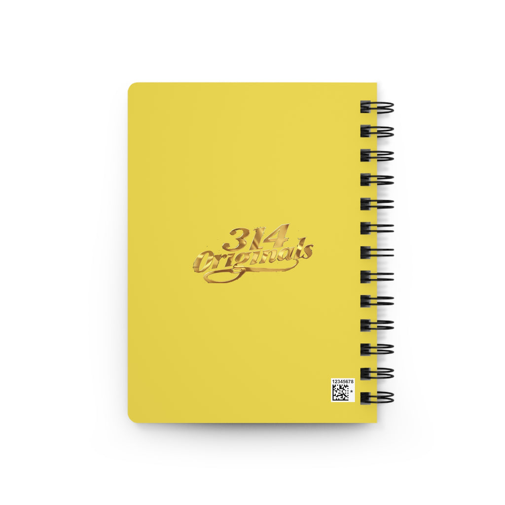 Class of 2027 Book of Secrets Spiral Journal - Yellow