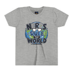 "Nerds Rule the World" Graphic Youth Girls Tee Shirt
