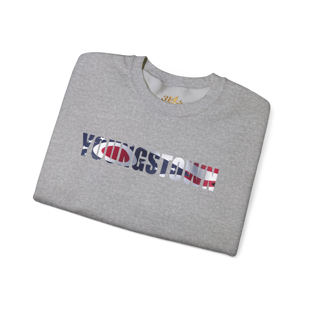 Youngstown Ohio State Flag Sweatshirt - OH Pride Pullover