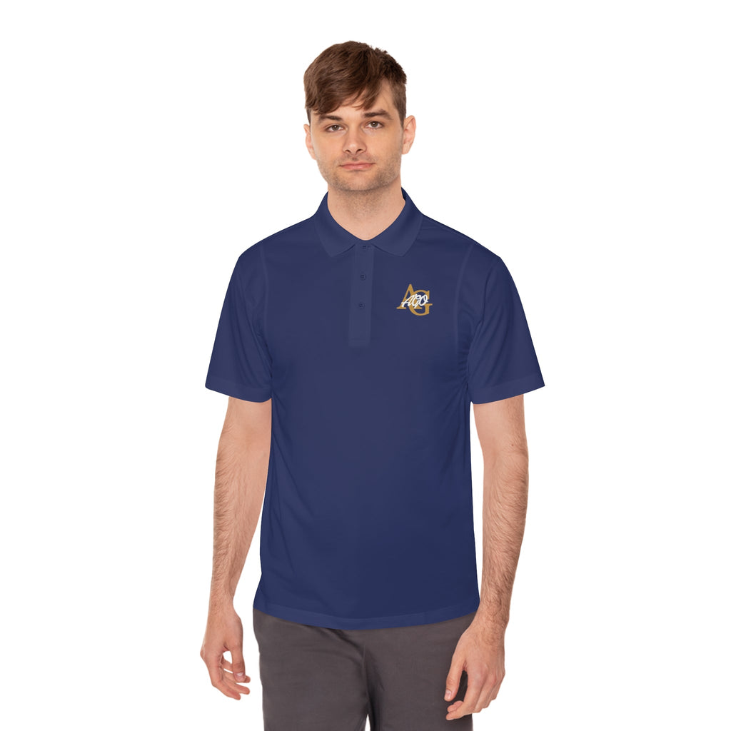 AGO Men's Sport Polo Shirt — Embroidered Logo Performance Golf Polo - 314 Originals