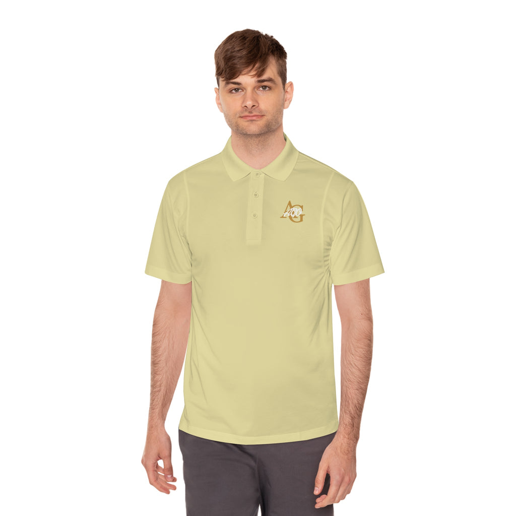 AGO Men's Sport Polo Shirt — Embroidered Logo Performance Golf Polo - 314 Originals