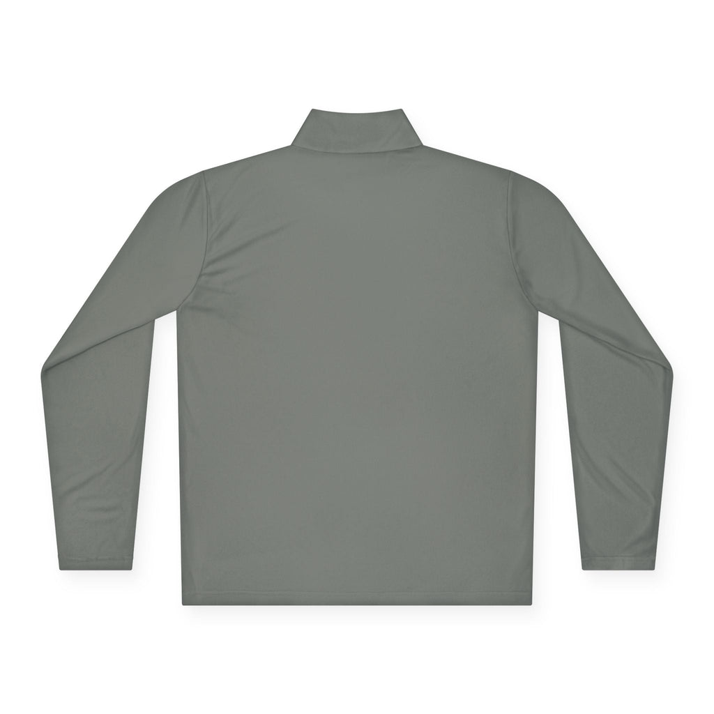 AGO Quarter-Zip Pullover — Small Gold & Black Chest Embroidery, Lightweight Casual Pullover - 314 Originals