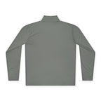 AGO Quarter-Zip Pullover — Small Gold & Black Chest Embroidery, Lightweight Casual Pullover - 314 Originals