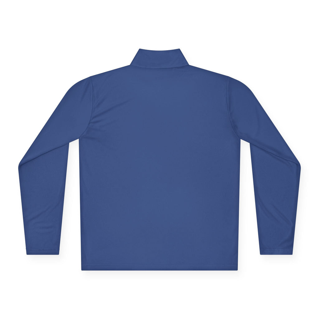 AGO Quarter-Zip Pullover — Small Gold & Black Chest Embroidery, Lightweight Casual Pullover - 314 Originals