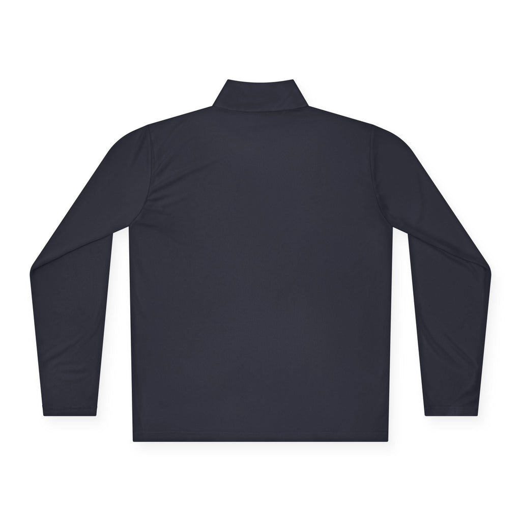 AGO Quarter-Zip Pullover — Small Gold & Black Chest Embroidery, Lightweight Casual Pullover - 314 Originals