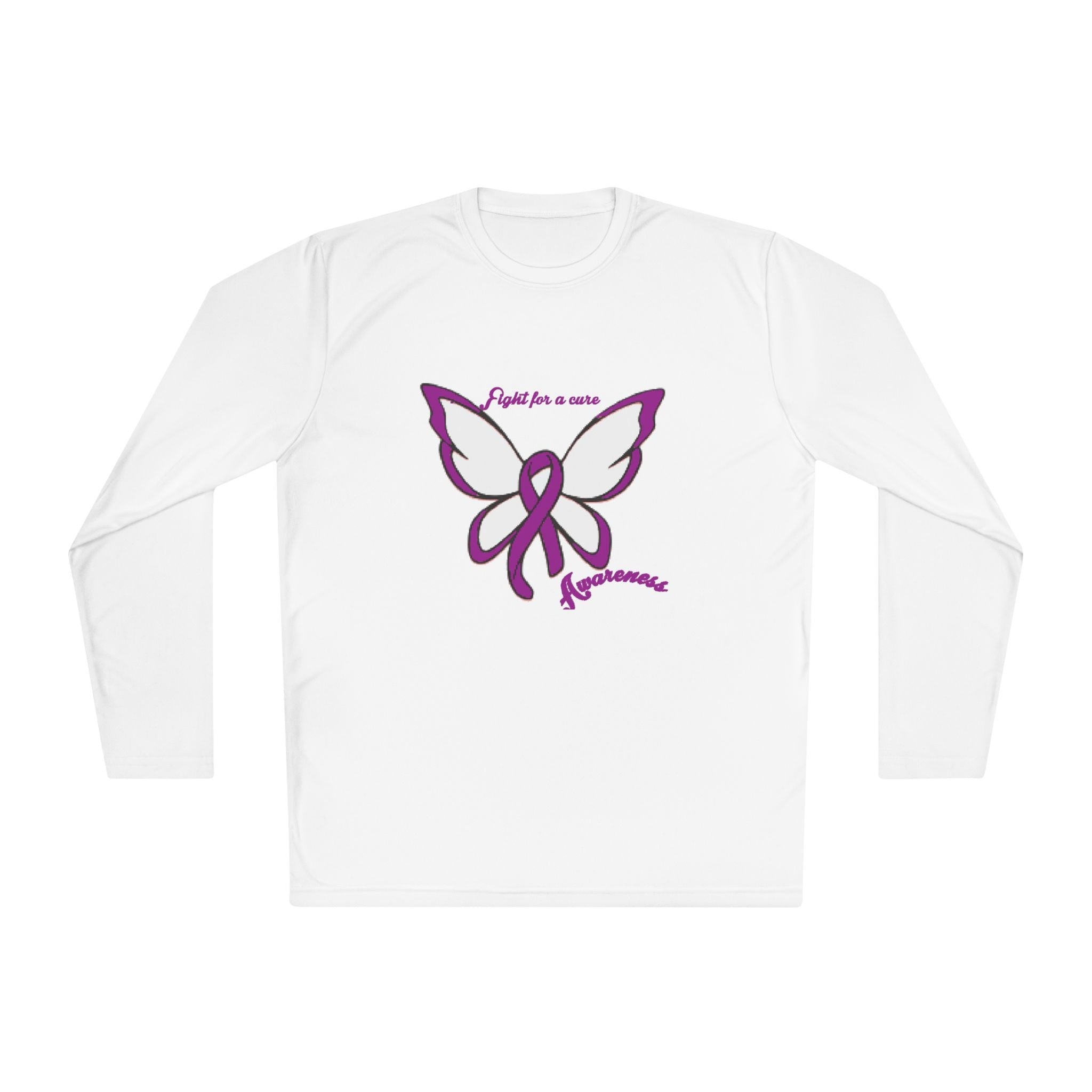 Alzheimer's Butterfly Long Sleeve Tee —Awareness Support Shirt - 314 Originals