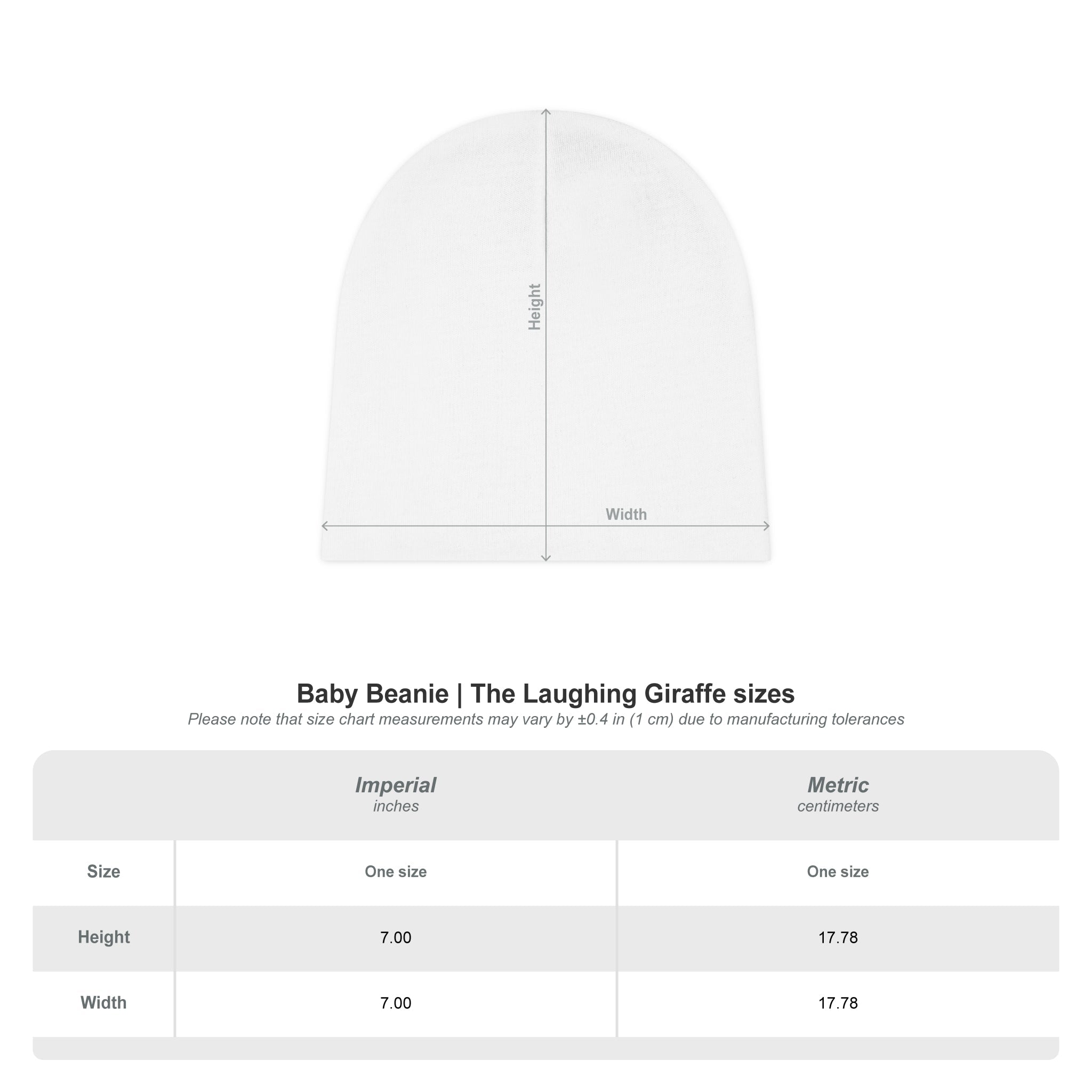 Baby Beanie — 314 Original Retro Script Newborn Hat - 314 Originals