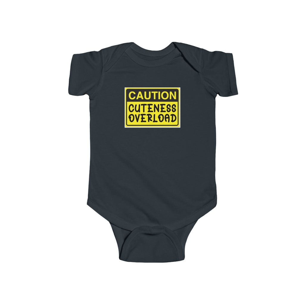 Baby Bodysuit – "Caution Cuteness Overload" Infant Onesie (314 Originals Back Logo) - 314 Originals