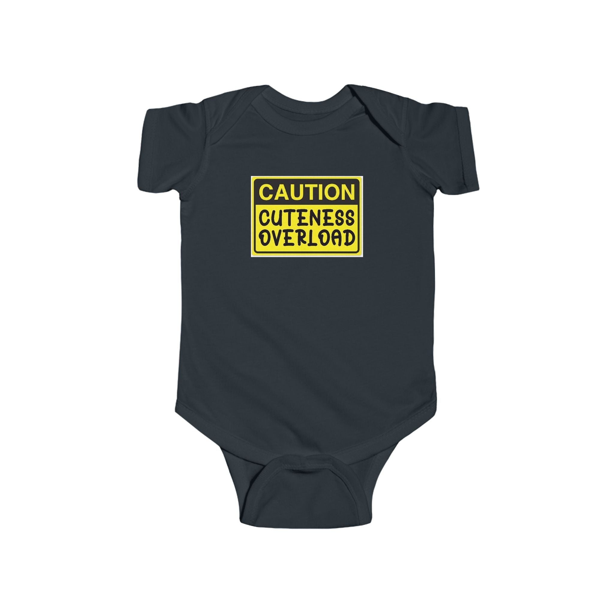 Baby Bodysuit – "Caution Cuteness Overload" Infant Onesie (314 Originals Back Logo) - 314 Originals