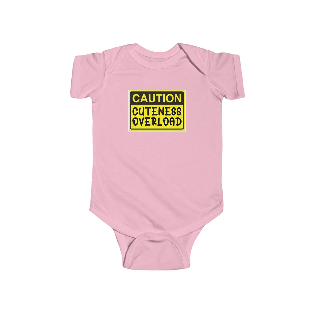 Baby Bodysuit – "Caution Cuteness Overload" Infant Onesie (314 Originals Back Logo) - 314 Originals