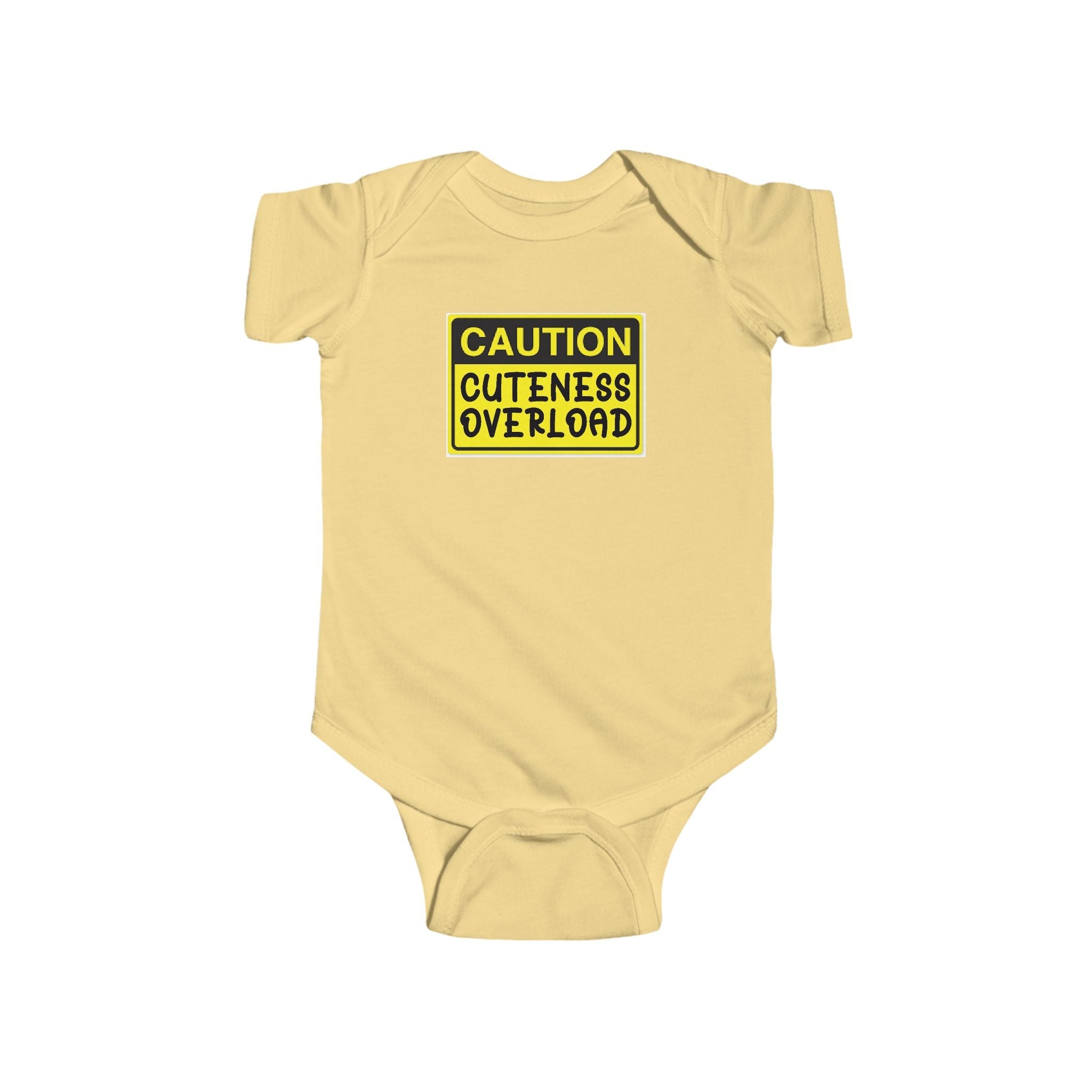 Baby Bodysuit – "Caution Cuteness Overload" Infant Onesie (314 Originals Back Logo) - 314 Originals