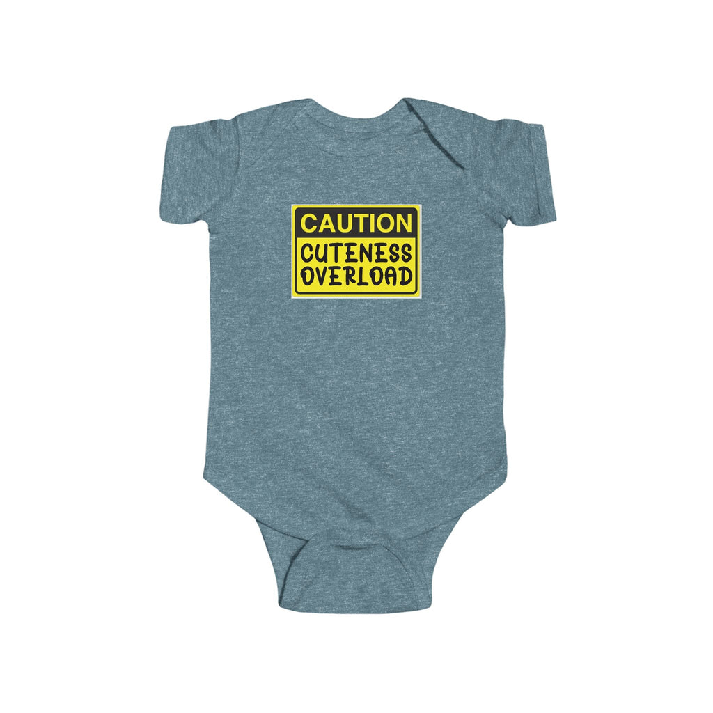 Baby Bodysuit – "Caution Cuteness Overload" Infant Onesie (314 Originals Back Logo) - 314 Originals