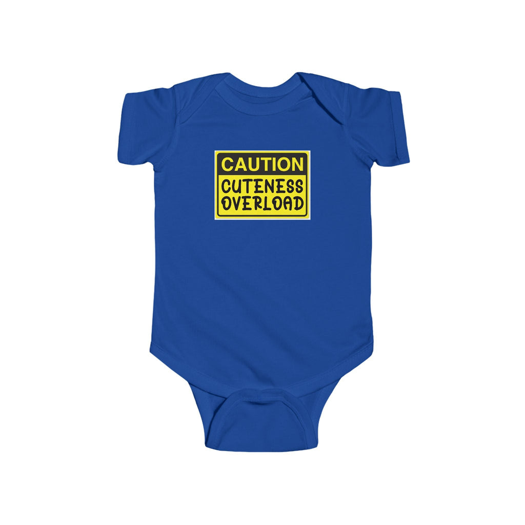 Baby Bodysuit – "Caution Cuteness Overload" Infant Onesie (314 Originals Back Logo) - 314 Originals