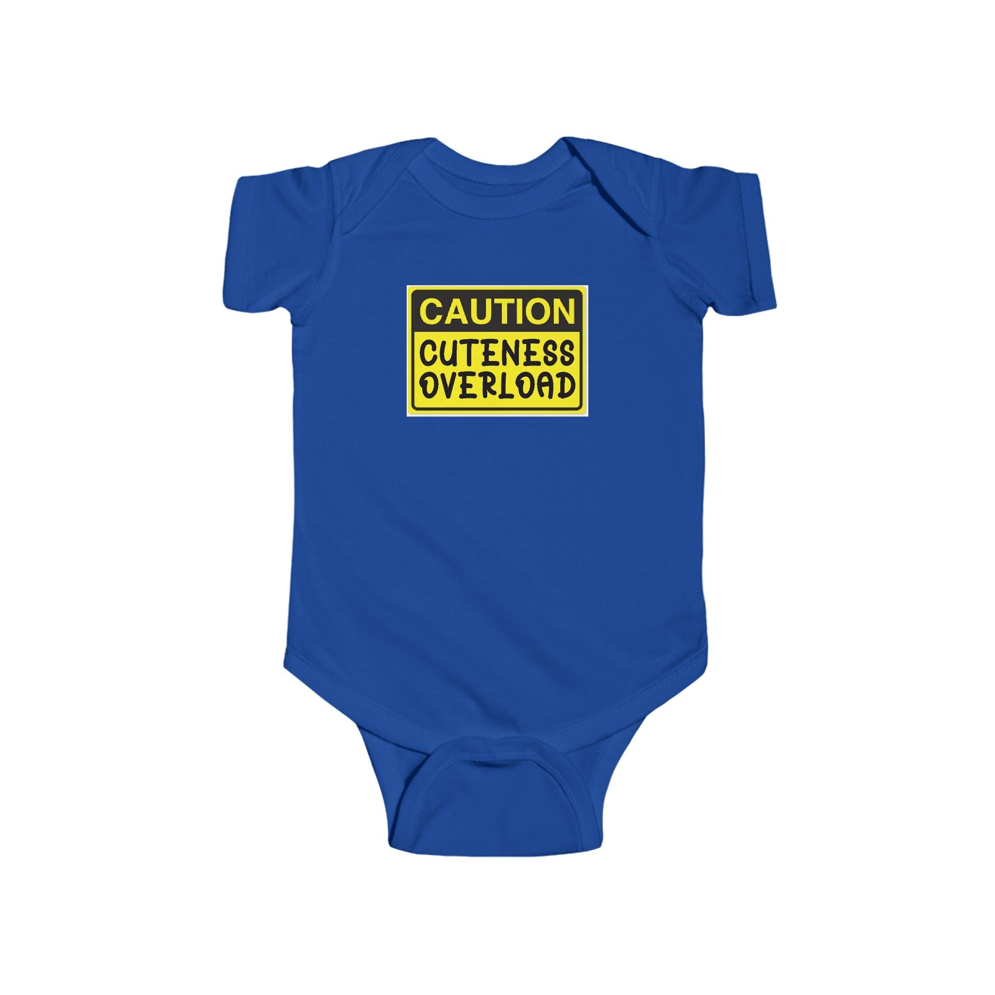 Baby Bodysuit – "Caution Cuteness Overload" Infant Onesie (314 Originals Back Logo) - 314 Originals