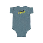 Baby Bodysuit – "Caution Cuteness Overload" Infant Onesie (314 Originals Back Logo) - 314 Originals