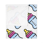 Baby Bottle Swaddle Blanket - Newborn Wrap - 314 Originals