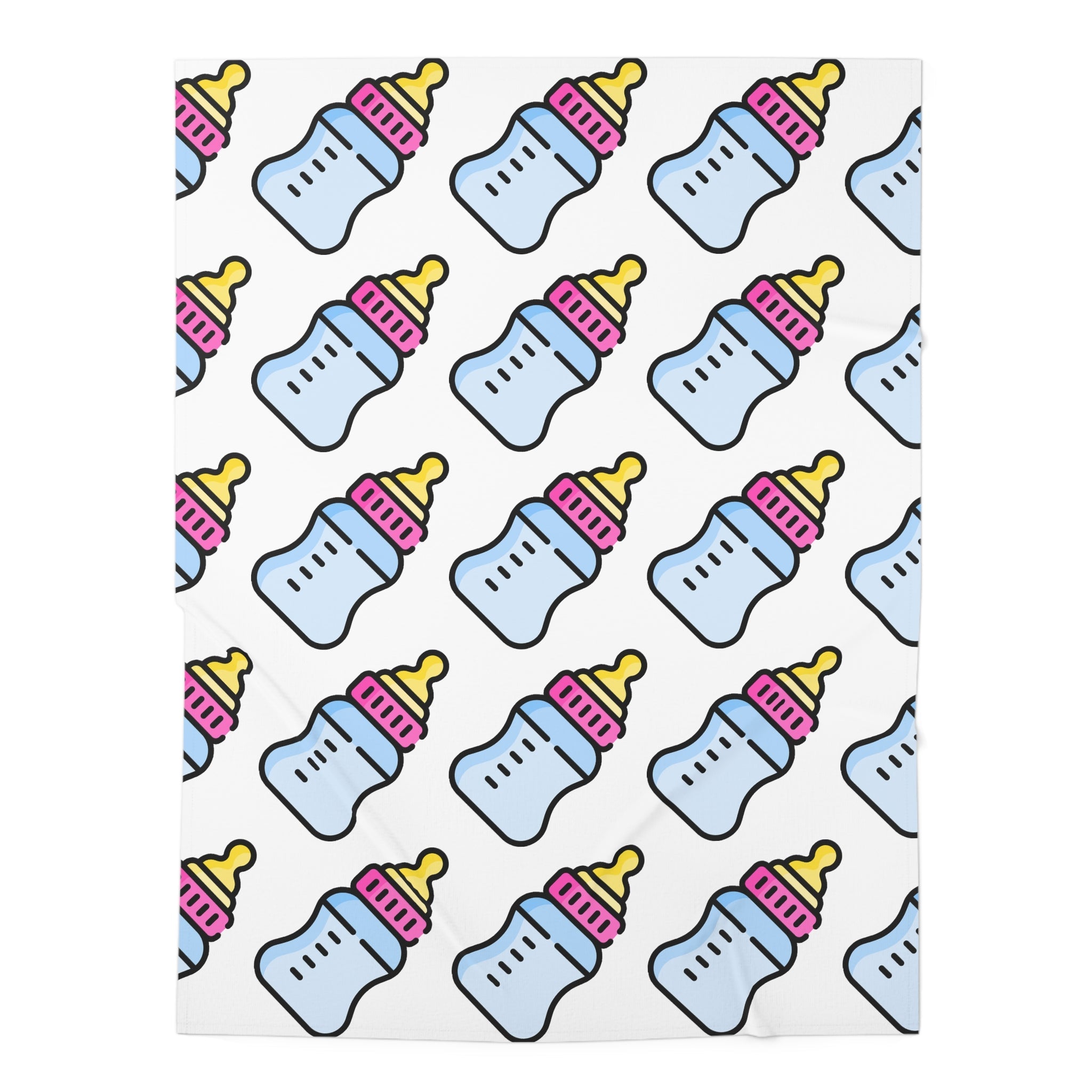 Baby Bottle Swaddle Blanket - Newborn Wrap - 314 Originals