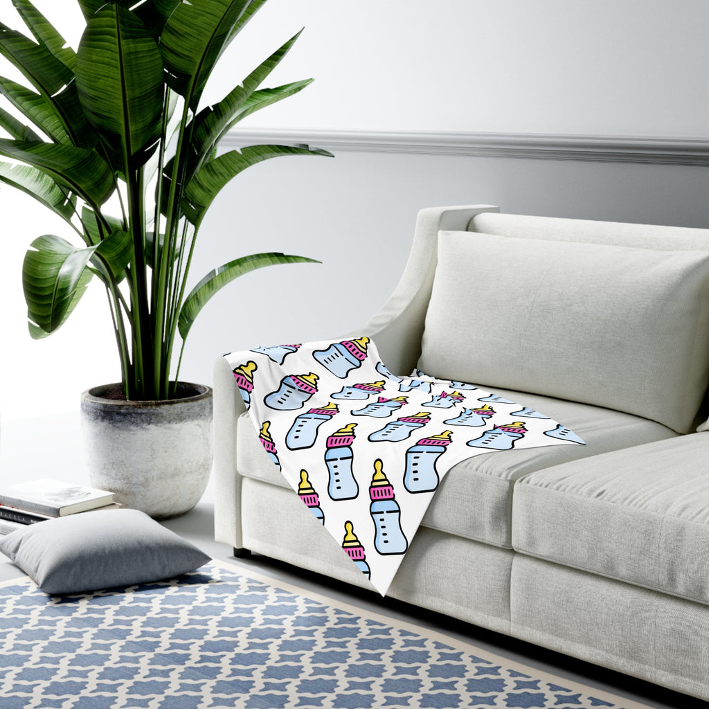 Baby Bottle Swaddle Blanket - Newborn Wrap - 314 Originals
