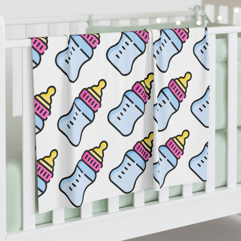 Baby Bottle Swaddle Blanket - Newborn Wrap - 314 Originals