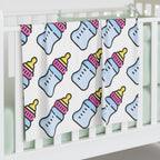 Baby Bottle Swaddle Blanket - Newborn Wrap - 314 Originals