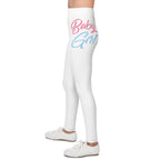 Baby Girl Pastel Script Printed Leggings - 314 Originals
