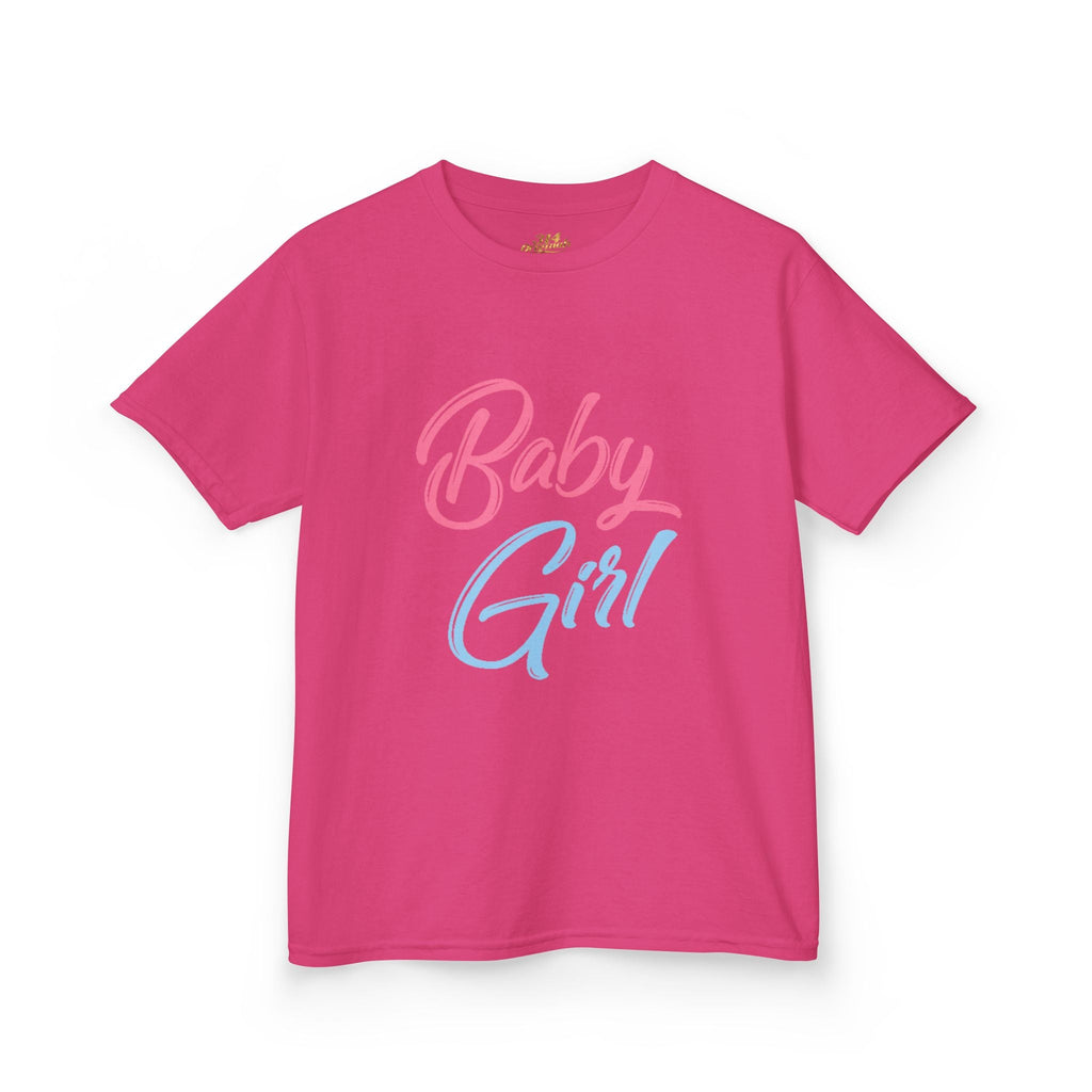 "Baby Girl" Pastel Script Shirt - 314 Originals