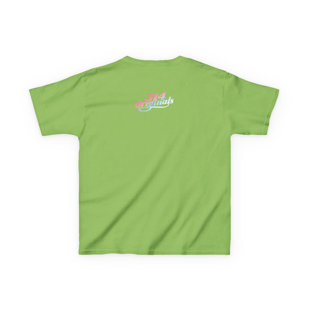 "Baby Girl" Pastel Script Shirt - 314 Originals