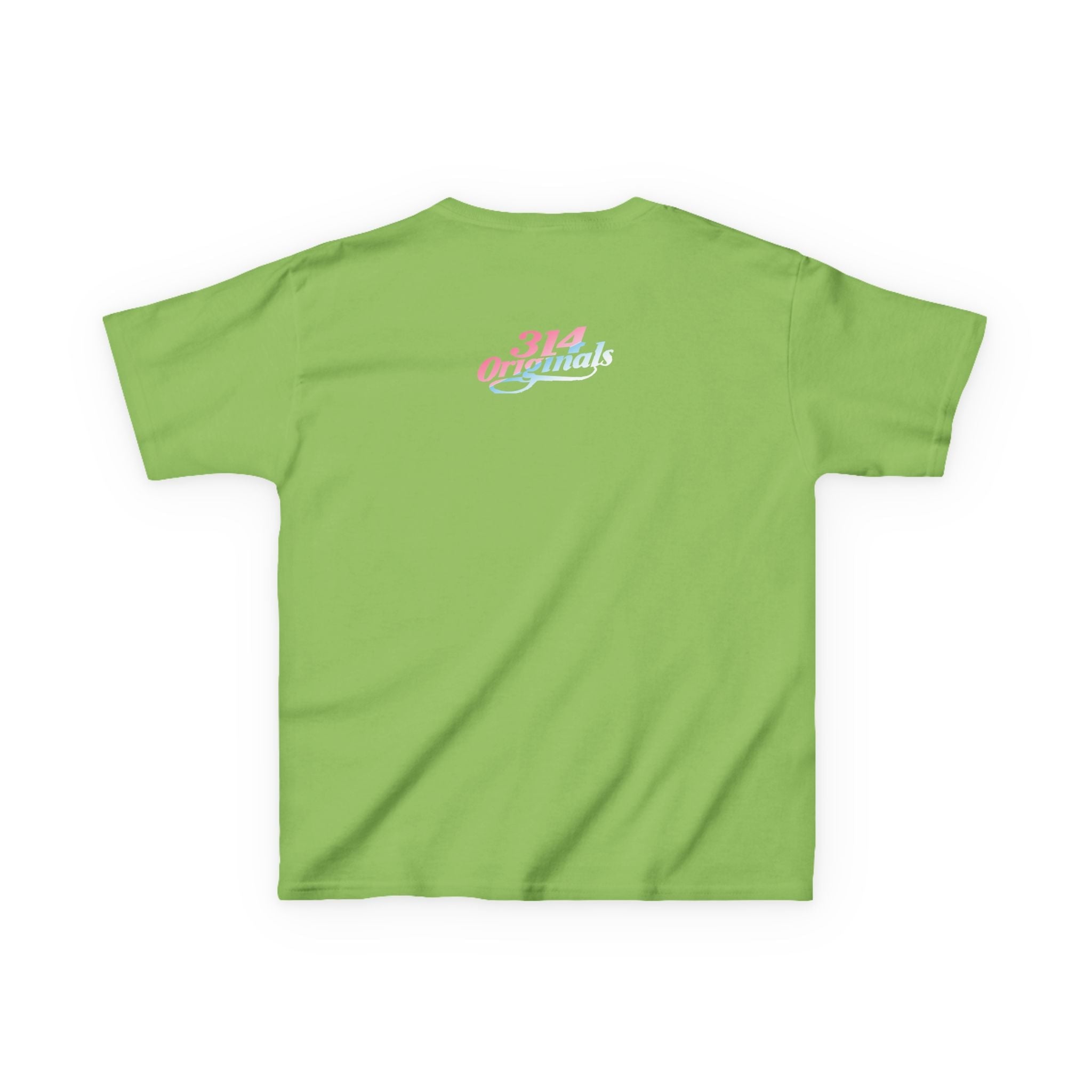 "Baby Girl" Pastel Script Shirt - 314 Originals