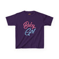 "Baby Girl" Pastel Script Shirt - 314 Originals