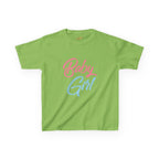 "Baby Girl" Pastel Script Shirt - 314 Originals