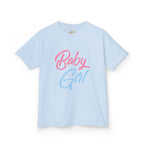 "Baby Girl" Pastel Script Shirt - 314 Originals