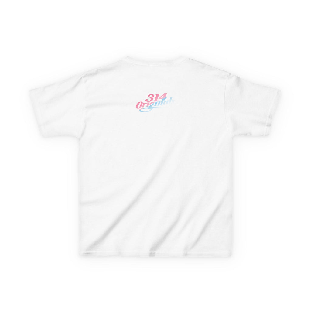 "Baby Girl" Pastel Script Shirt - 314 Originals