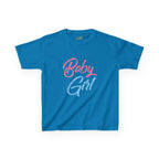 "Baby Girl" Pastel Script Shirt - 314 Originals