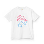 "Baby Girl" Pastel Script Shirt - 314 Originals