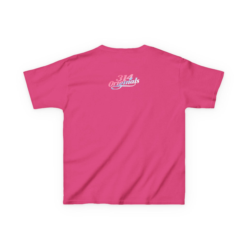 "Baby Girl" Pastel Script Shirt - 314 Originals
