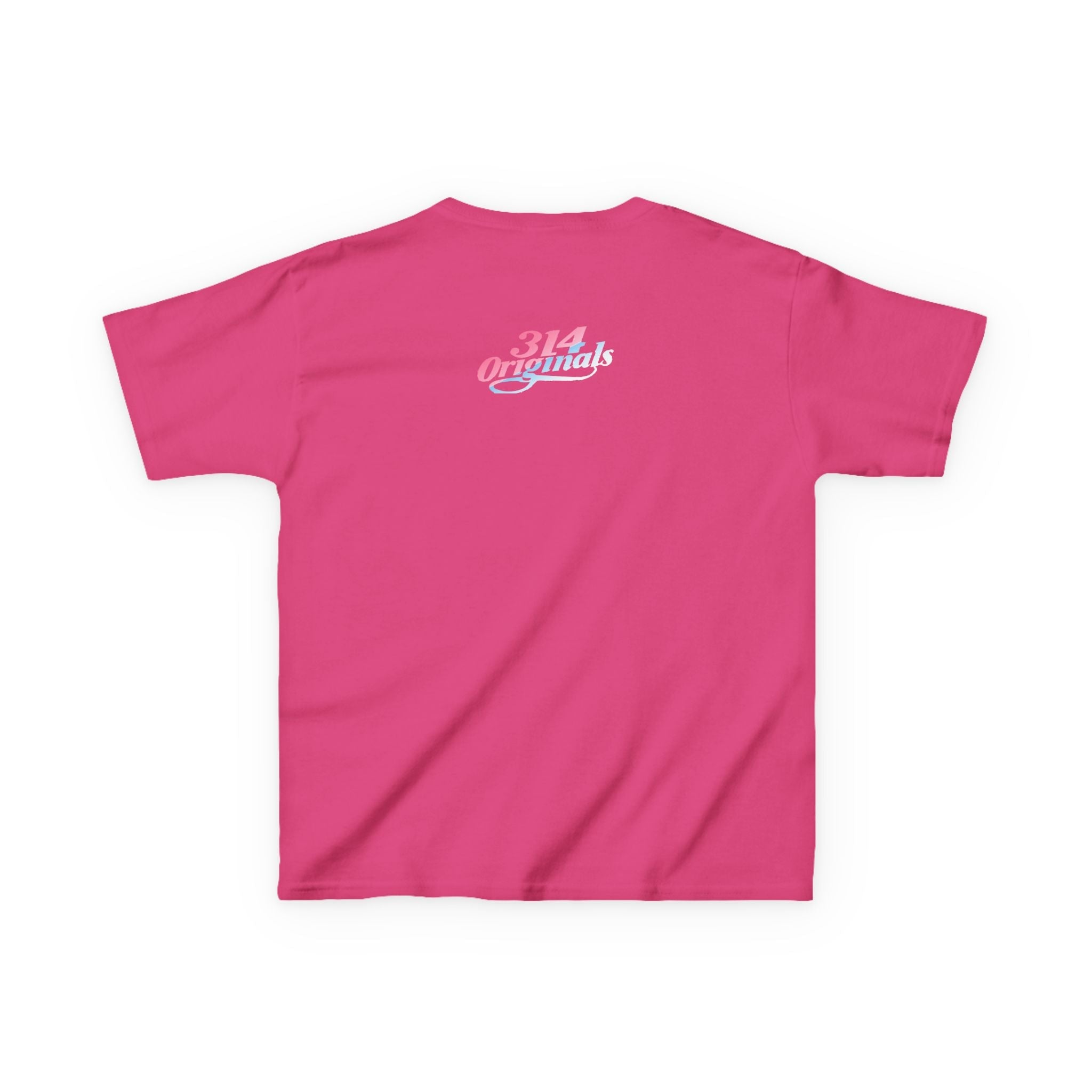 "Baby Girl" Pastel Script Shirt - 314 Originals