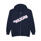 Baddie Pink Script Zip Hoodie — Trendy Streetwear Graphic Hoodie - 314 Originals