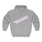 Baddie Pink Script Zip Hoodie — Trendy Streetwear Graphic Hoodie - 314 Originals