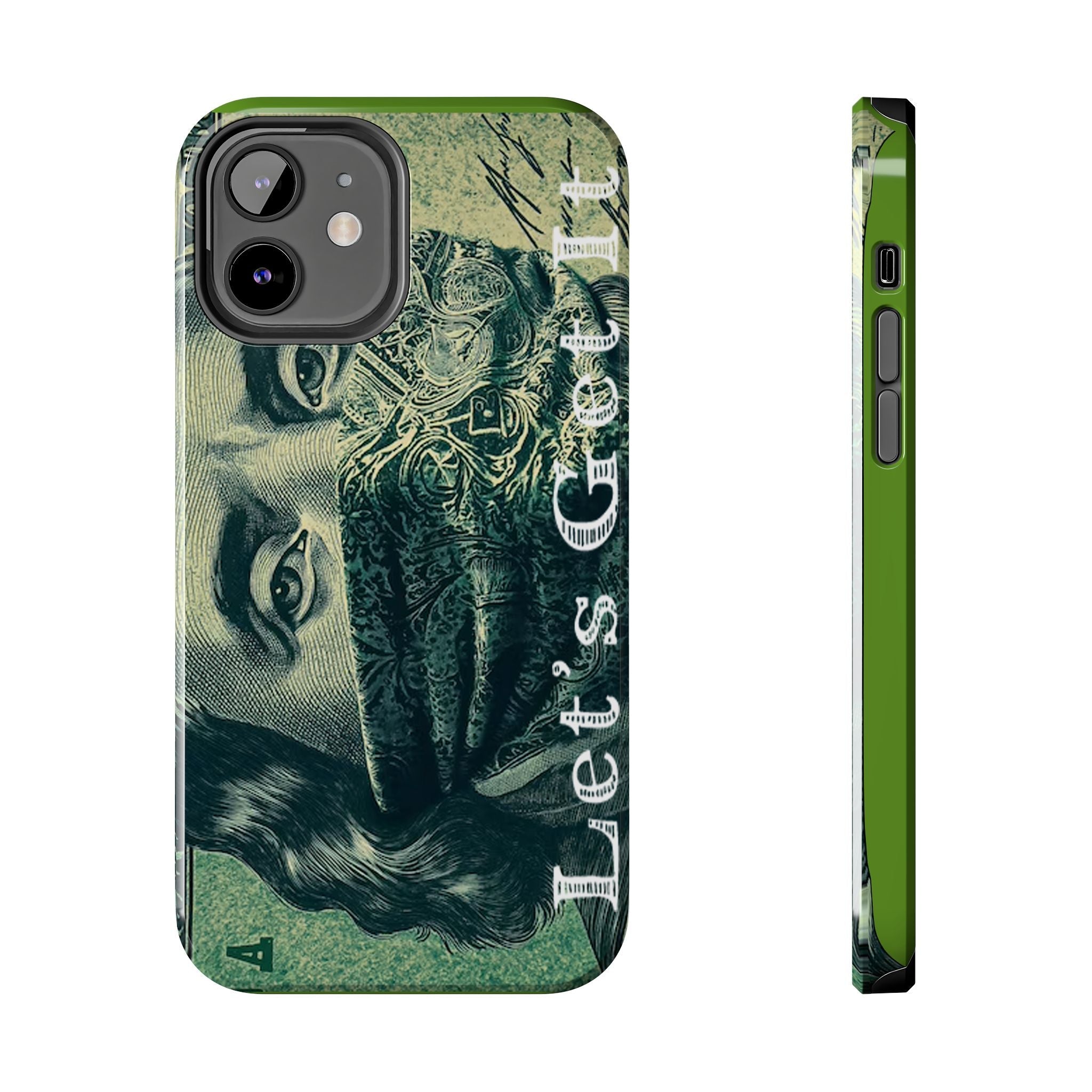 Ben Franklin "Let's Get It" Bandana Design Tough Phone Case - 314 Originals