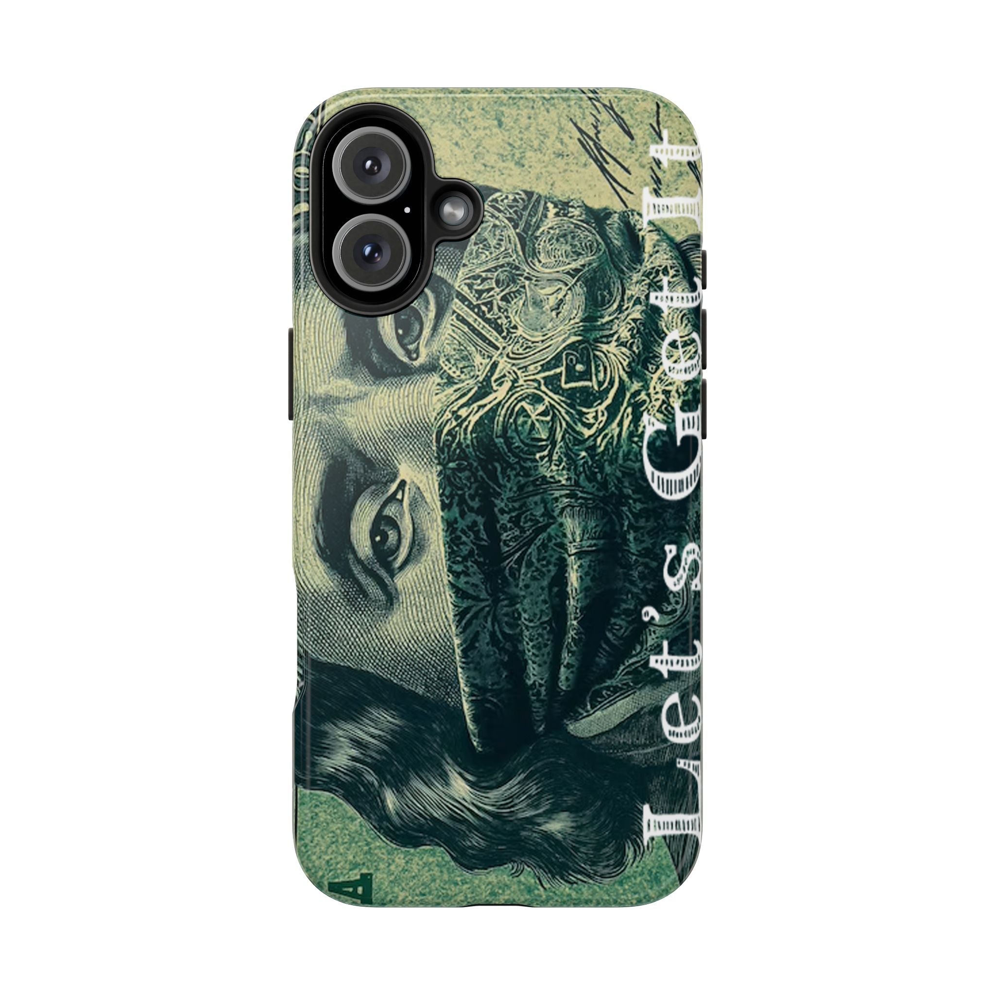 Ben Franklin "Let's Get It" Bandana Design Tough Phone Case - 314 Originals