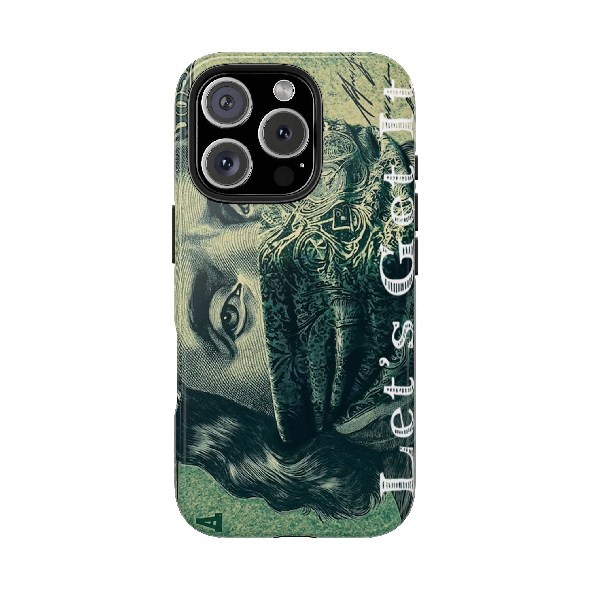 Ben Franklin "Let's Get It" Bandana Design Tough Phone Case - 314 Originals