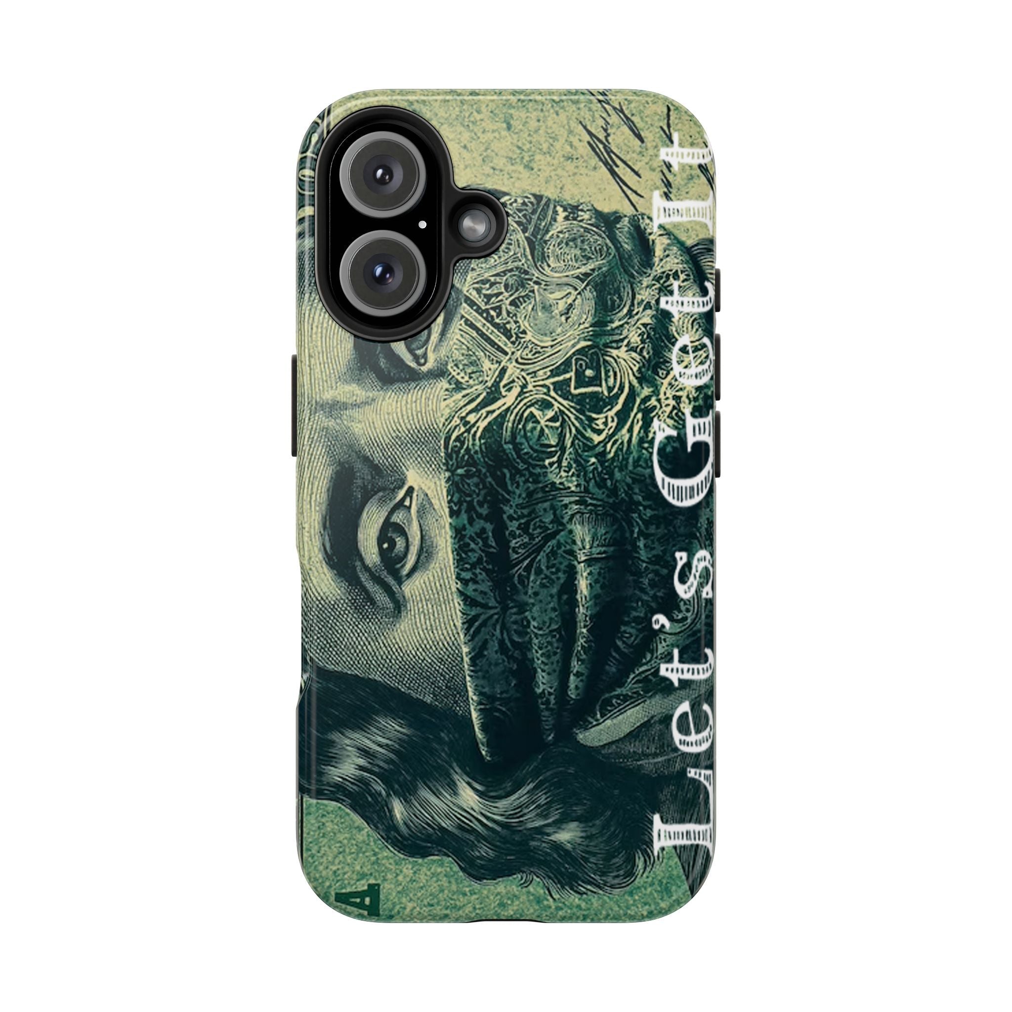 Ben Franklin "Let's Get It" Bandana Design Tough Phone Case - 314 Originals