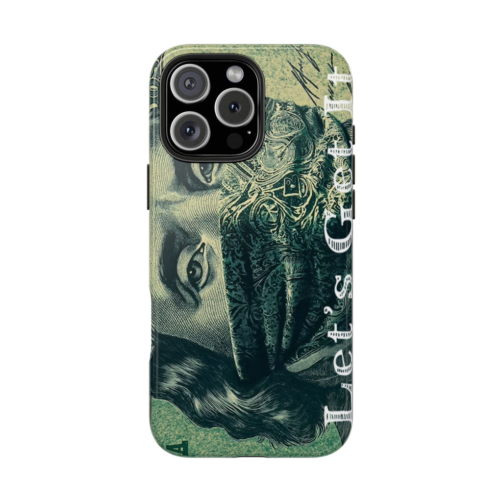 Ben Franklin "Let's Get It" Bandana Design Tough Phone Case - 314 Originals