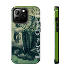 Ben Franklin "Let's Get It" Bandana Design Tough Phone Case - 314 Originals