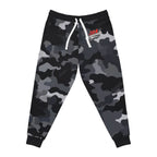 Black Camo 314 Originals Athletic Joggers – Retro Script Logo Sweatpants - 314 Originals