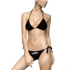Black Classic Tie-Side Bikini — Women's Two-Piece Swimsuit - 314 Originals